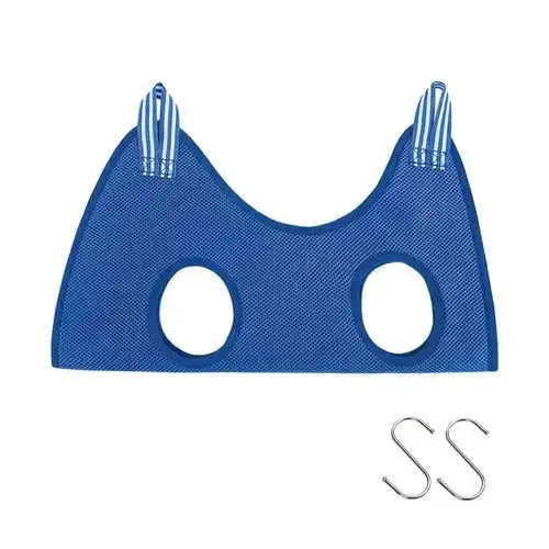 Cat Grooming Restraint Bag with Hammock - 10-20KG / Blue - Leashes Collars & Petwear