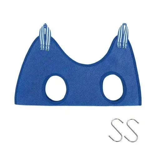 Cat Grooming Restraint Bag with Hammock - 10-20KG / Blue - Leashes Collars & Petwear