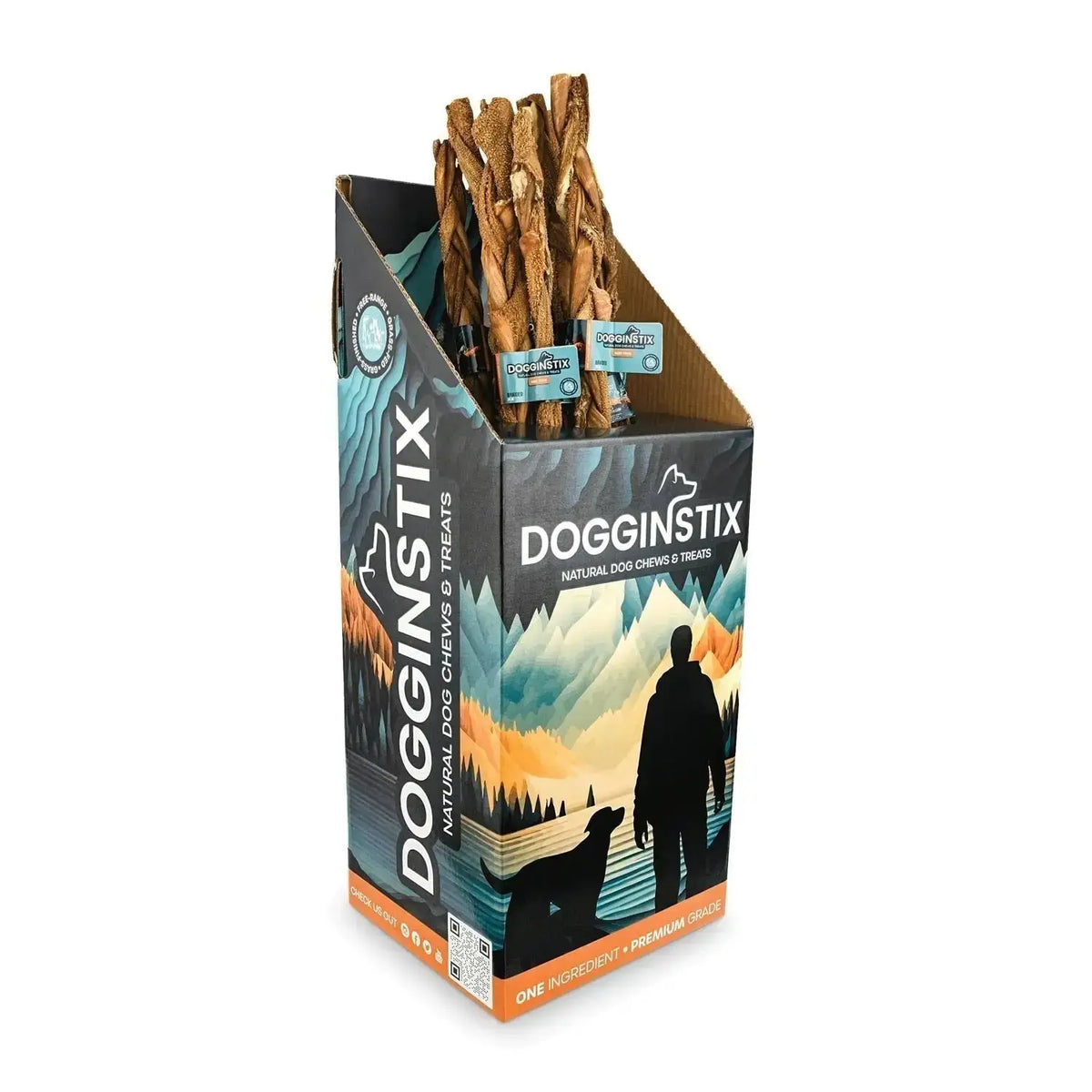 Dogginstix Braided Beef Tripe Natural Dog Chew – Digestible, Nutrient Rich, Omega 3 Jeffers