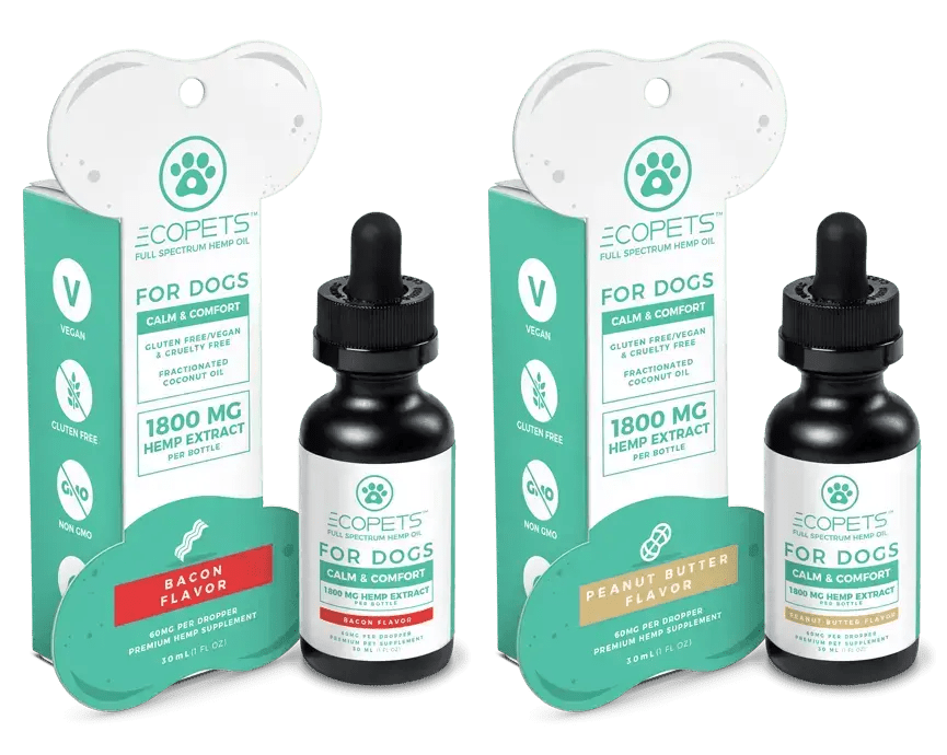 ECOPETS Dog Calming Oil for Dogs - Bacon - All Products