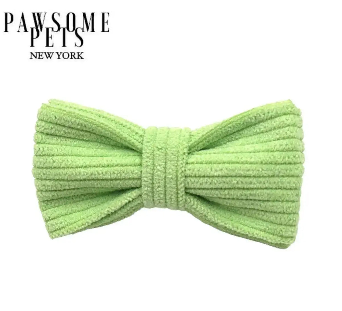 Green Bow Tie - Bean Green - Dog Apparel