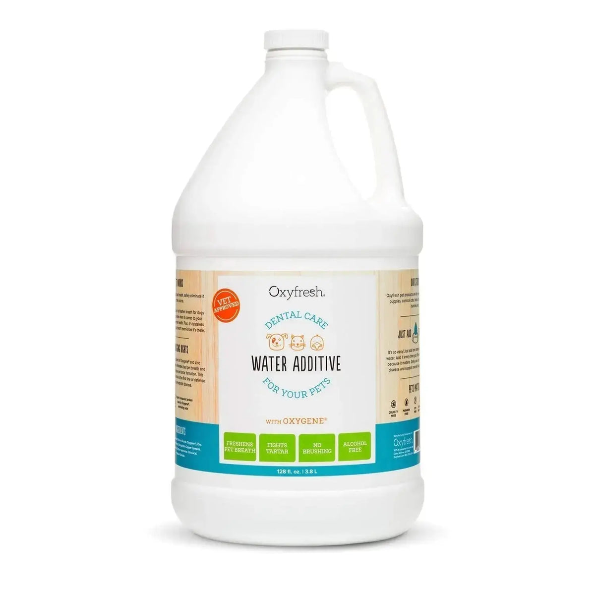 Oxyfresh Premium Pet Dental Care Solution Pet Water Additive: Best Way to Eliminate Bad Dog Breath and Cat Bad Breath