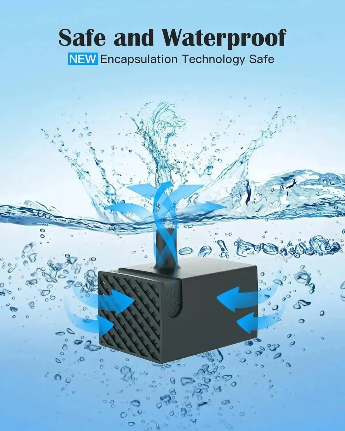 Replacement Pet Fountain Pump for lesotc Stainless Steel Fountains Quiet Cat and Dog Water Dispenser Pump with LED