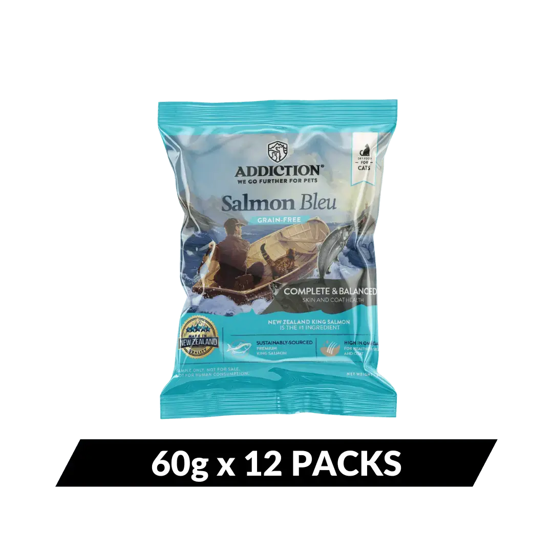 Salmon Bleu Dry Cat Food Addiction Pet Foods USA