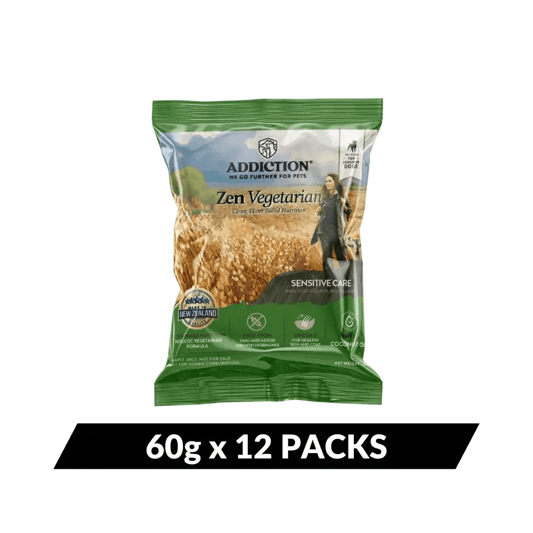 Zen Vegetarian Dry Dog Food Addiction Pet Foods USA