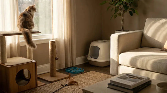 Cat Litter and Indoor Cat Enrichment
