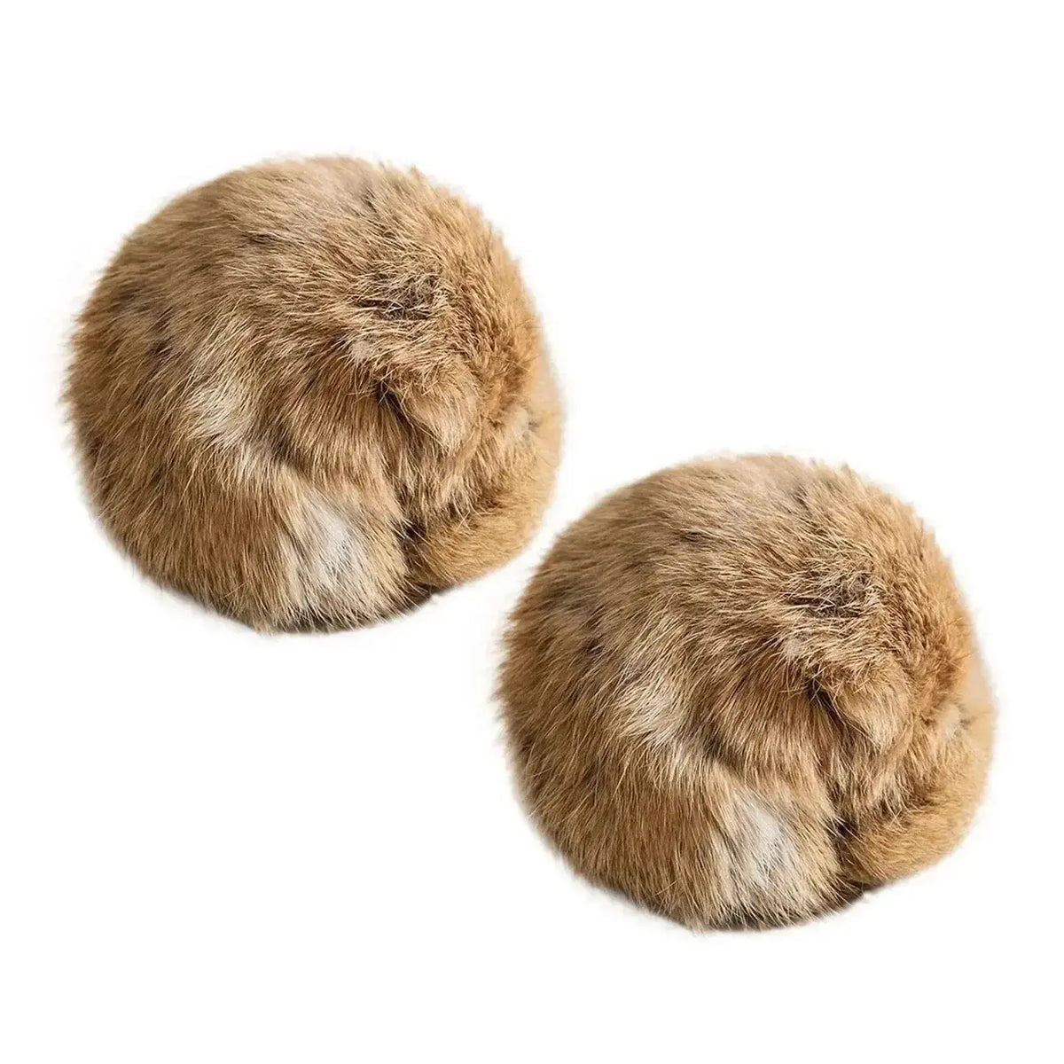 1/2/3/6pcs Rabbit Fur Ball Interactive Cat Toy Pet Product Containing Catnip Toy Ball Chasing Plush Toy Ball Cat