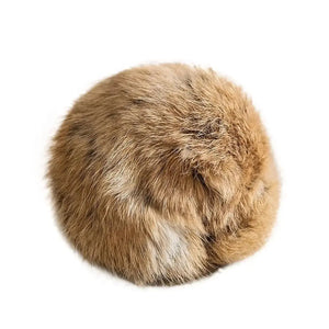 1/2/3/6pcs Rabbit Fur Ball Interactive Cat Toy Pet Product Containing Catnip Toy Ball Chasing Plush Toy Ball Cat