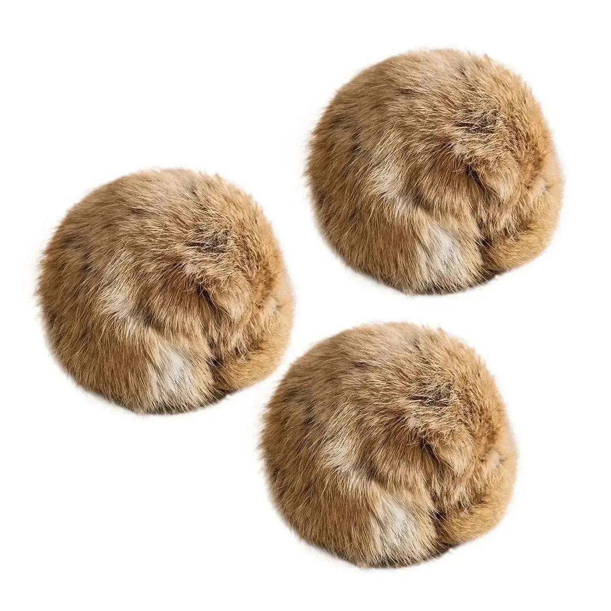 1/2/3/6pcs Rabbit Fur Ball Interactive Cat Toy Pet Product Containing Catnip Toy Ball Chasing Plush Toy Ball Cat