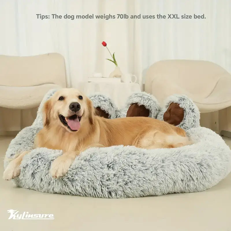 Donut Pet Bed for Joint Support and Restful Pet Sleep