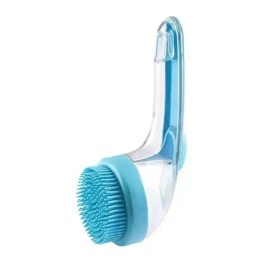 2026 Innovative 2-In-1 Pet Bath & Grooming Deshedding Brush with Integrated Shampoo Dispenser, Non-Slip Ergonomic Handle, Groomer Tools for Dogs & Cats, Massage Boosts Flow, Home Bath Time Use