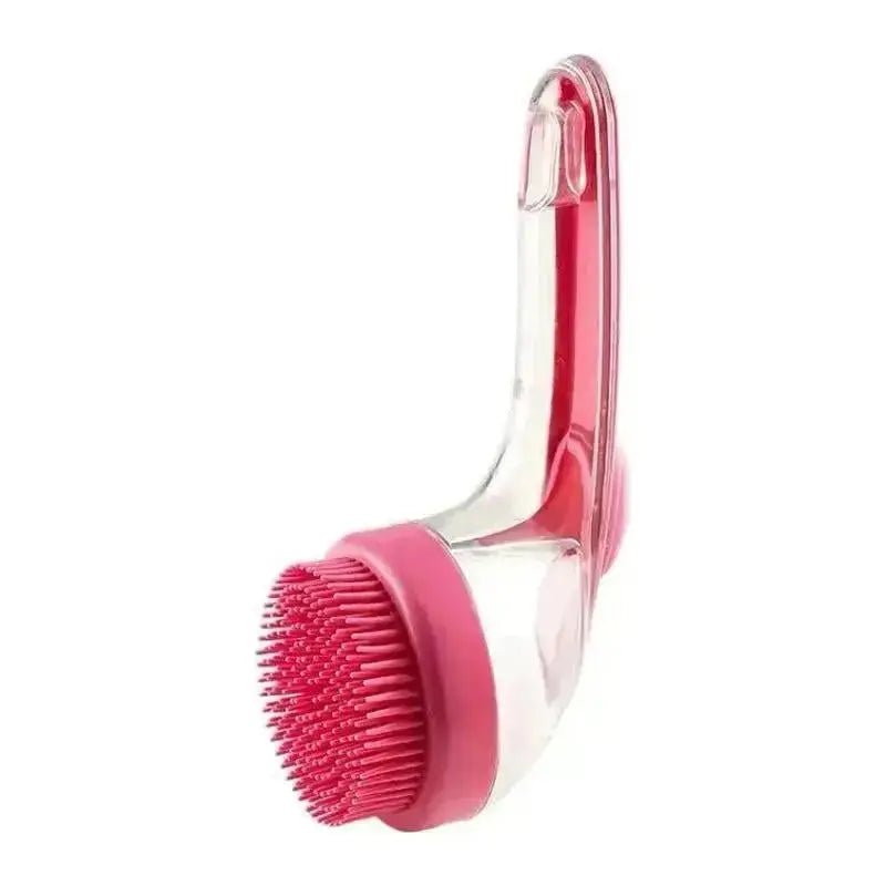 2026 Innovative 2-In-1 Pet Bath & Grooming Deshedding Brush with Integrated Shampoo Dispenser, Non-Slip Ergonomic Handle, Groomer Tools for Dogs & Cats, Massage Boosts Flow, Home Bath Time Use