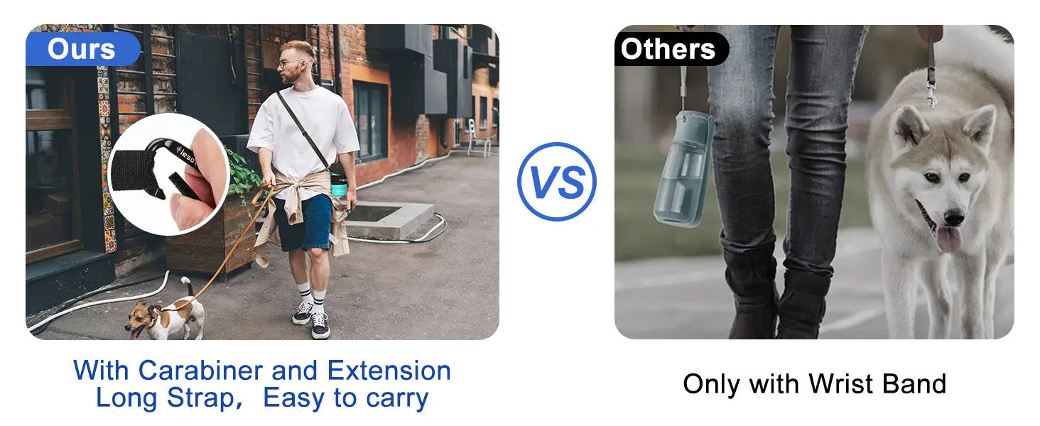 21oz Portable Dog Water Bottle Dispenser - 3.5Gen