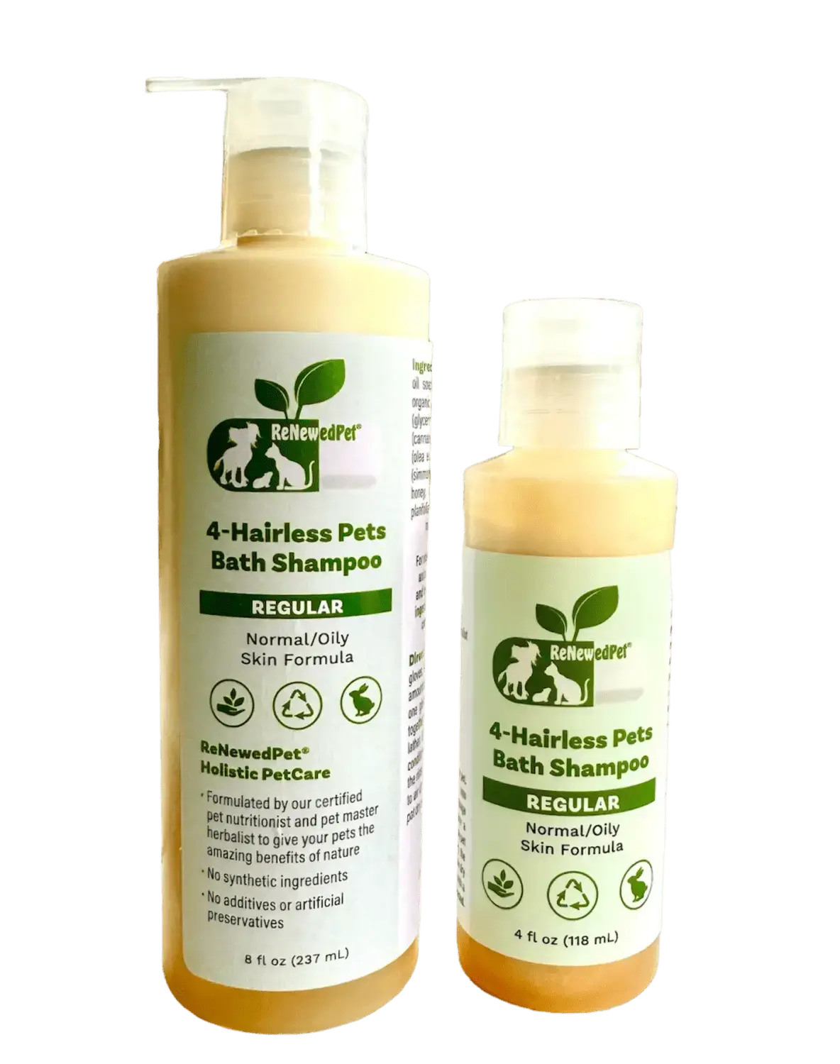 4-HAIRLESS PETS PETS REGULAR SHAMPOO & CONDITIONER - True Pet Market
