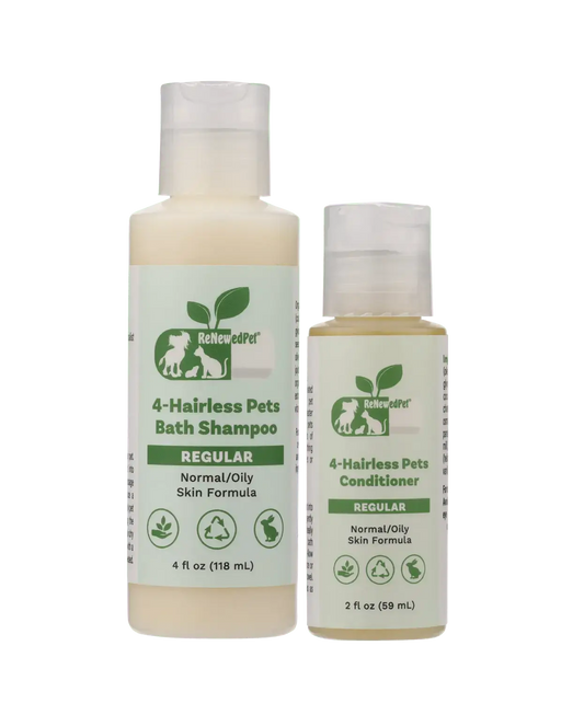 4-HAIRLESS PETS PETS REGULAR SHAMPOO & CONDITIONER - True Pet Market