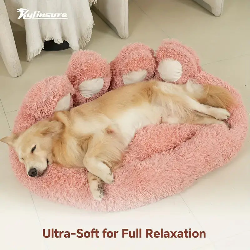 Donut Pet Bed for Joint Support and Restful Pet Sleep