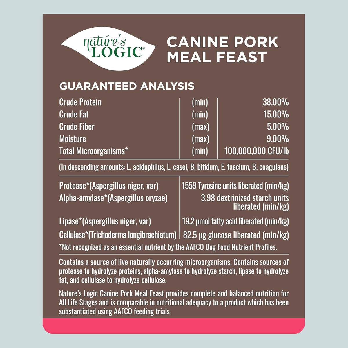 Dry Dog Food - Pork Meal Feast Dry Kibble, 4.4 Lb