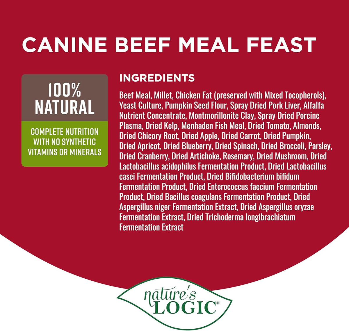 Dry Dog Food - Beef Meal Feast Dry Kibble, 4.4 Lb