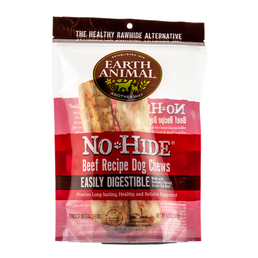 Earth Animal No Hide Medium Beef Dog Rolls (2pk) (4.2oz)