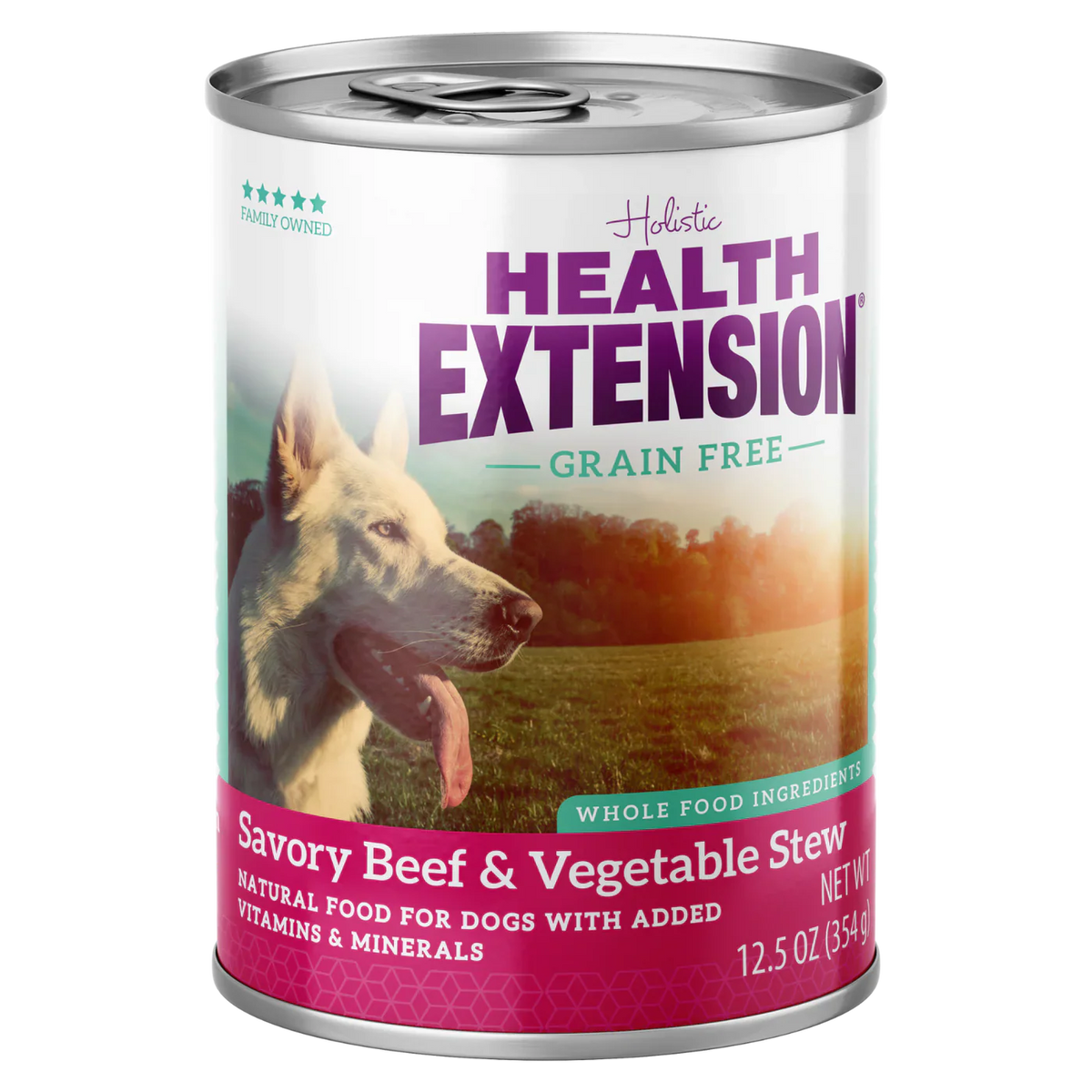 Health Extension Beef Stew Grain Free Dog Food Can (12.5oz)