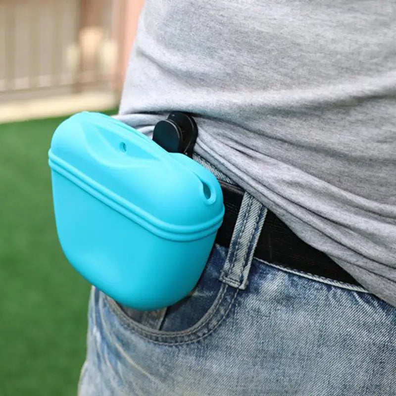 Pet Portable Dog Training Waist Bag Treat Snack Bait Dogs Obedience Agility Outdoor Feed Storage Pouch Food Reward