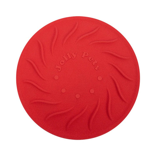 Jolly Pets Jolly Tuff Flyer, Red (8.5in)