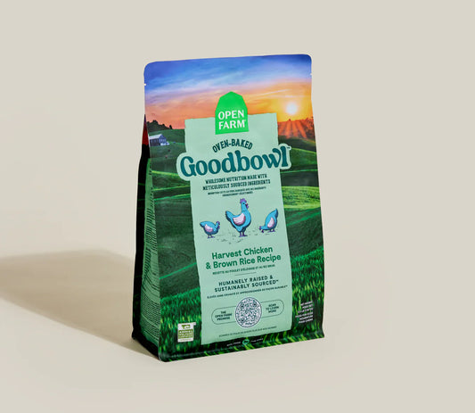 Open Farm Goodbowl Harvest Chicken & Brown Rice Dry Dog Food (3.5lb)
