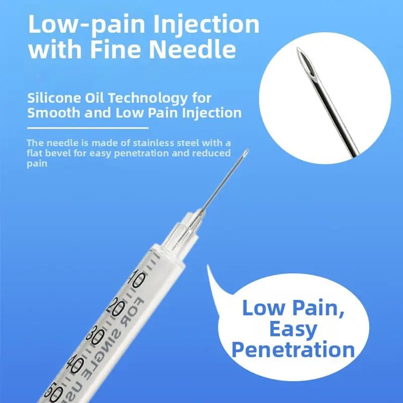 Painless Pet Insulin Syringes for Precise Daily Doses