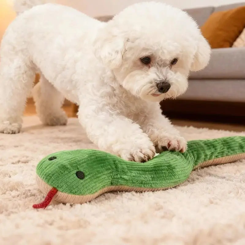 Interactive Snake Toy for Engaging Dog and Cat Play