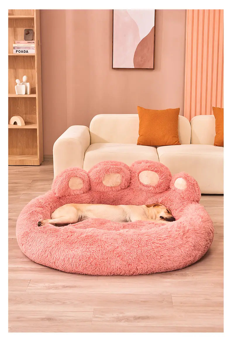 Cozy Heated Dog Bed for Restful Pet Sleep
