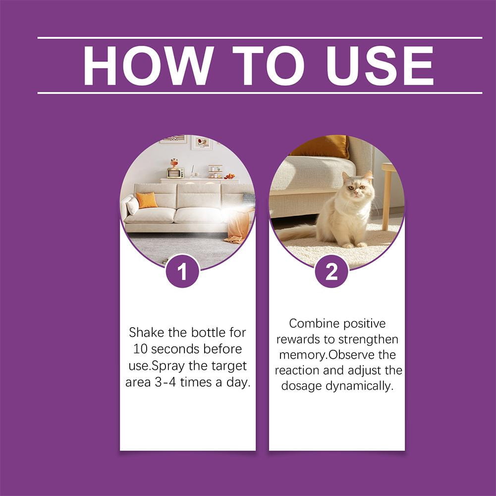 Cat Calming Spray for Instant Anxiety Relief