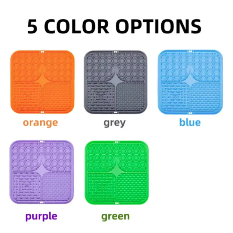 Stress Free Dog Grooming Slow Feeder Mat