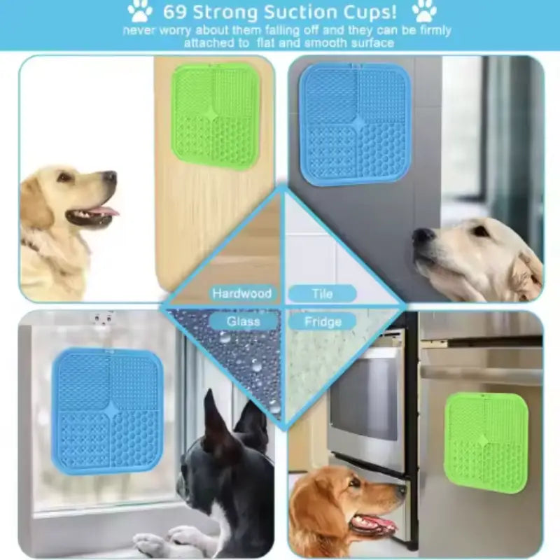 Stress Free Dog Grooming Slow Feeder Mat