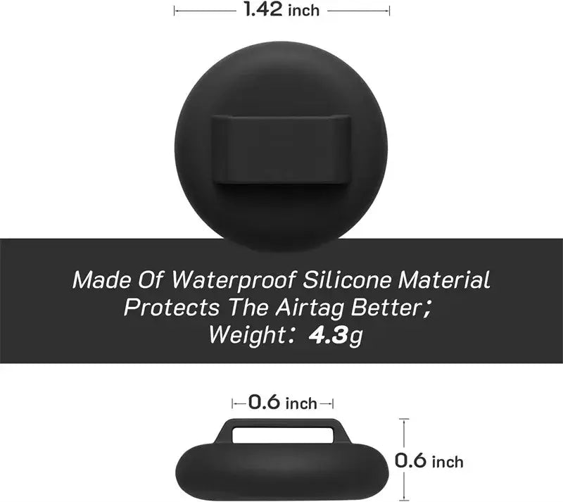 Cat Collar with AirTag Holder and Reflective Safety Buckle