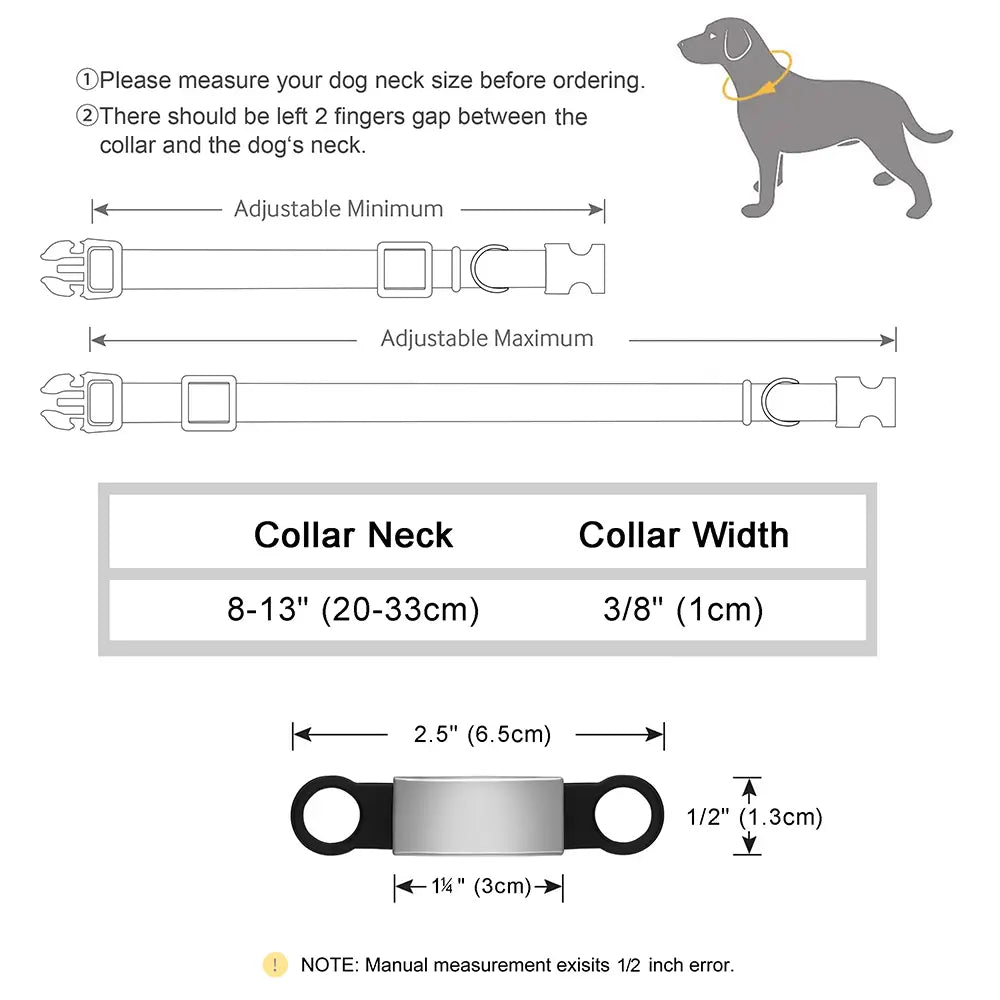 Reflective Cat Collar with Custom Engraved ID Tag