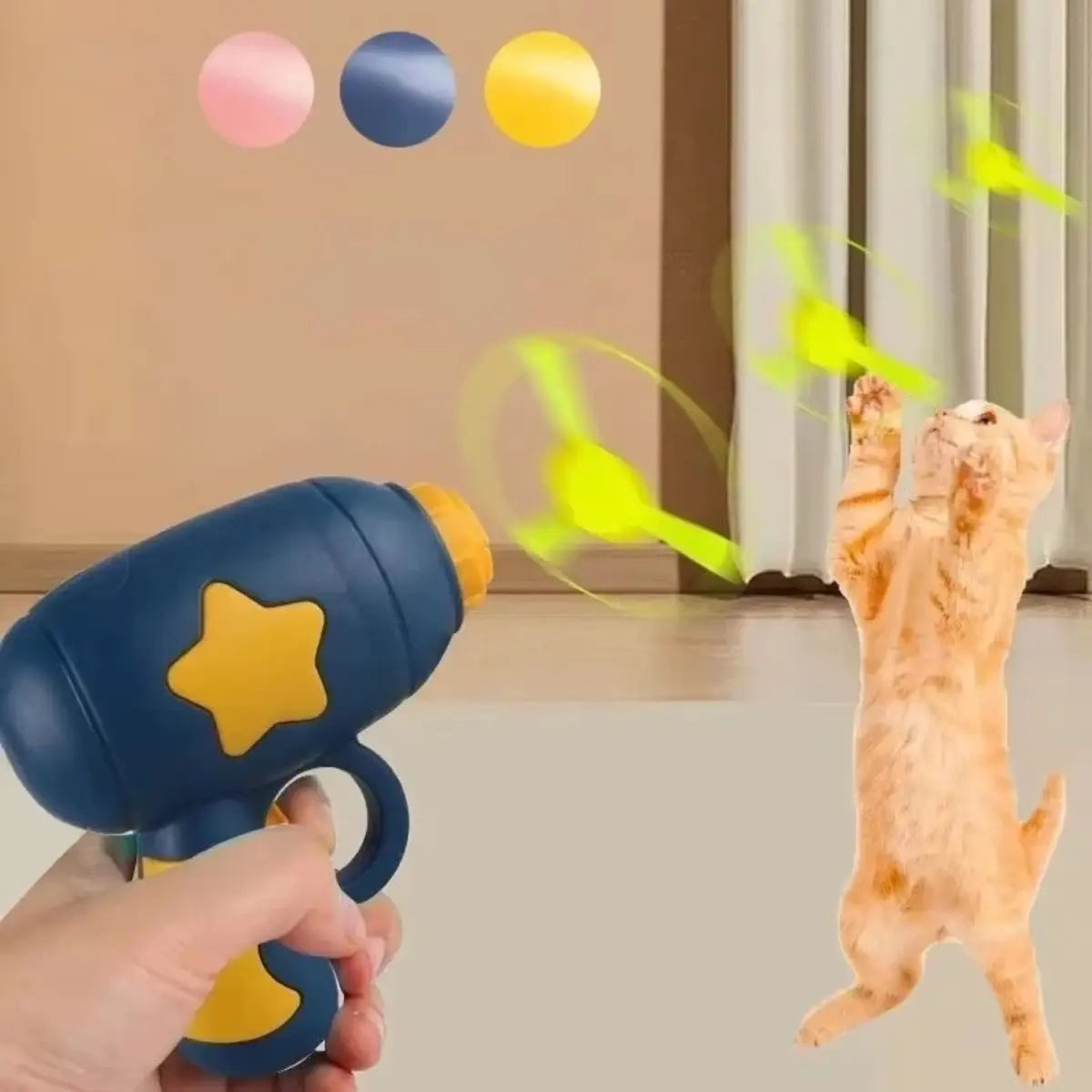 Glowing Flying Disc Launcher Set for Active Outdoor Play
