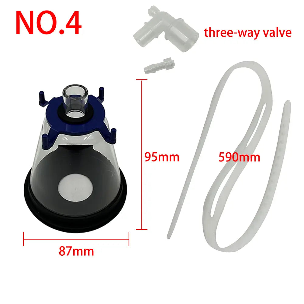 Veterinary Anesthesia Mask Set for Small Animals