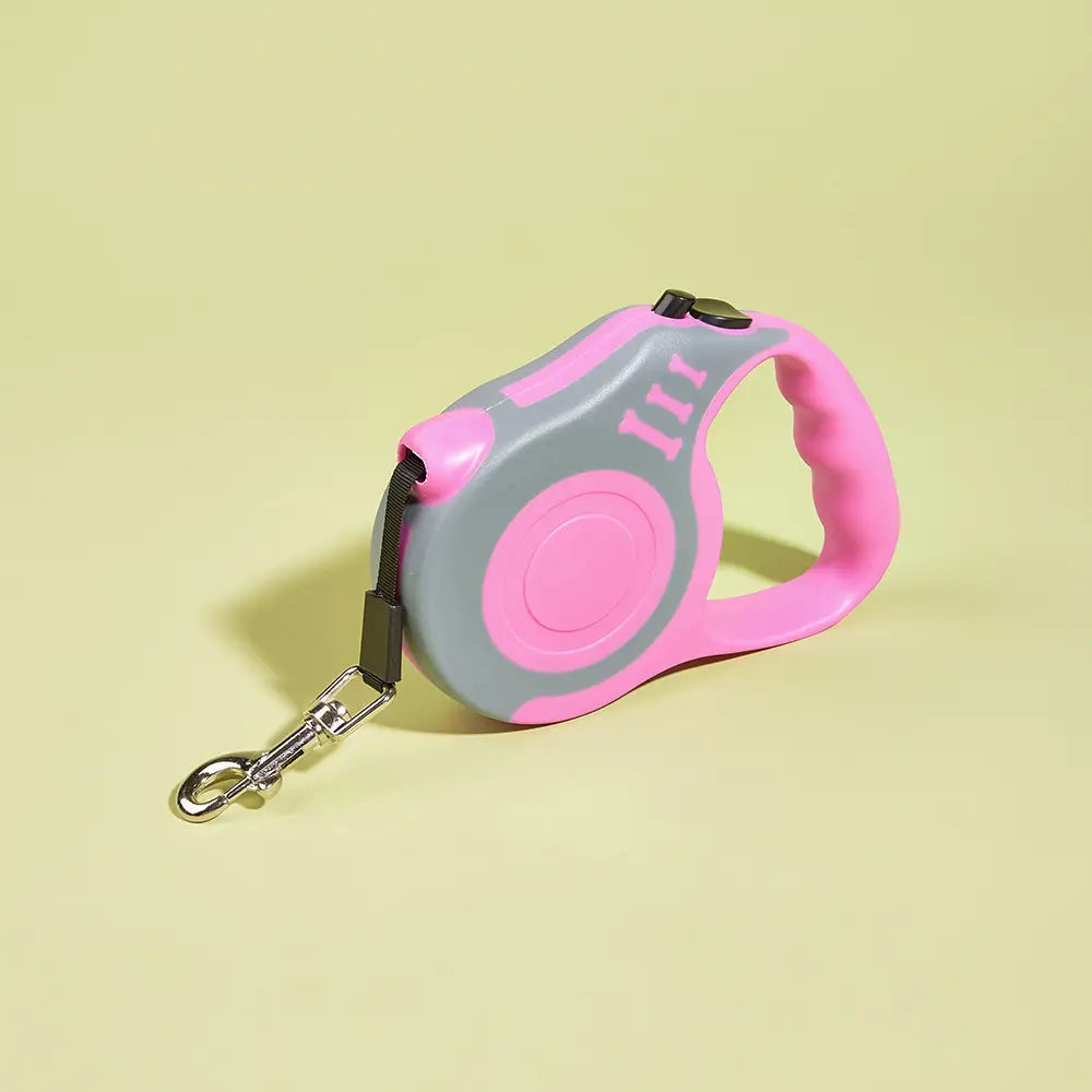 Retractable Dog Leash with Instant Safety Lock Control
