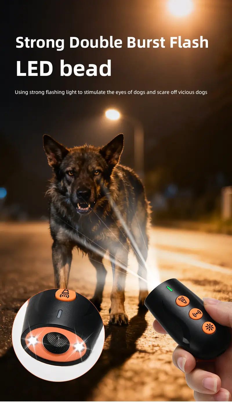 Dog Bark Control Device with LED for Quiet Homes