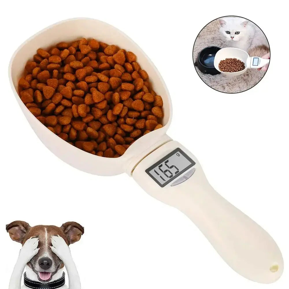 Digital Measuring Scoop for Accurate Pet Food Portions