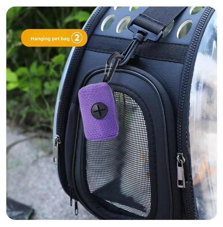 Hands-Free Dog Poop Bag Dispenser for Easy Walks