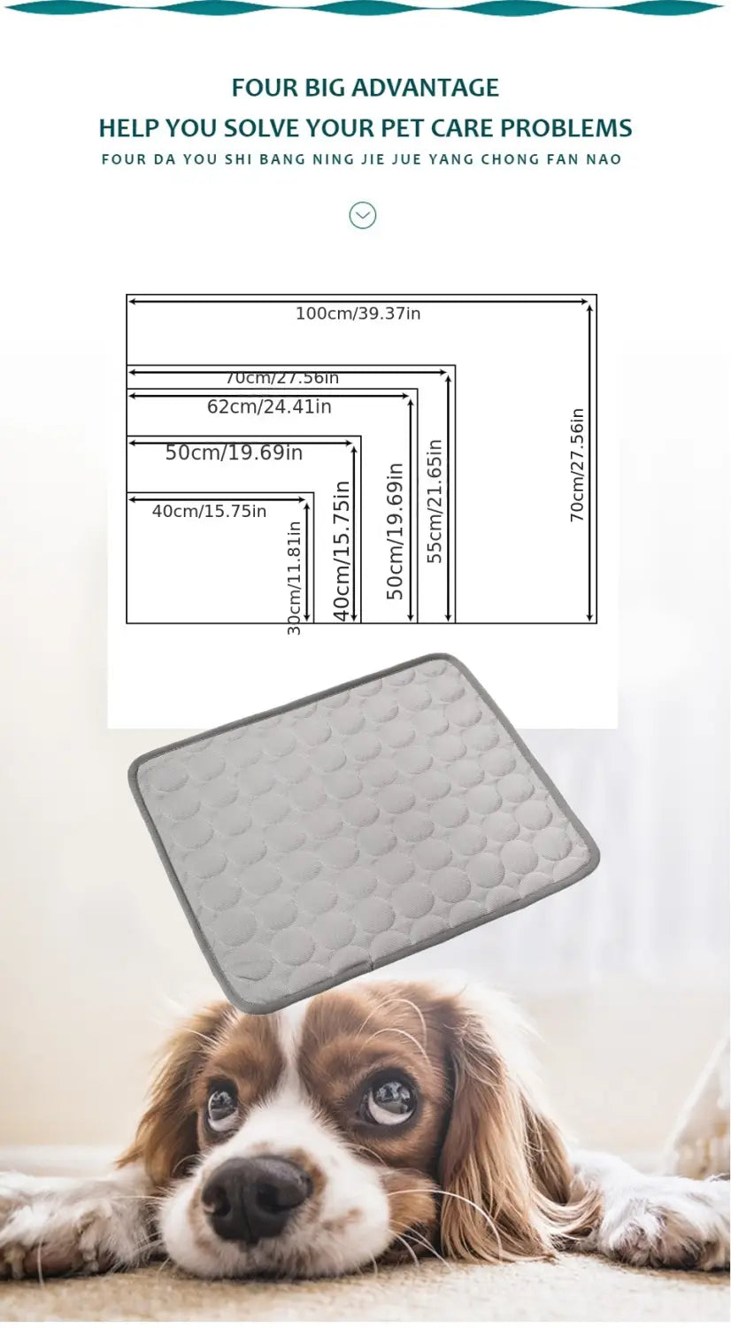 Cooling Pet Mat for Dogs and Cats