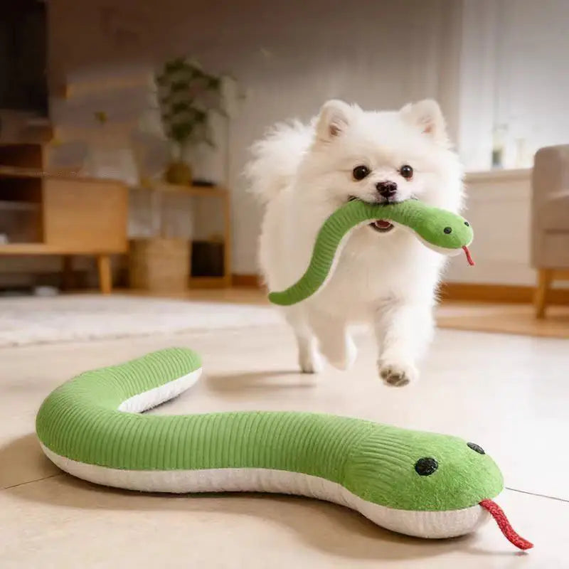 Interactive Snake Toy for Engaging Dog and Cat Play