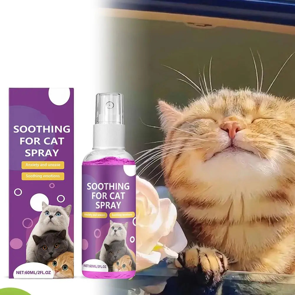 Cat Calming Spray for Instant Anxiety Relief