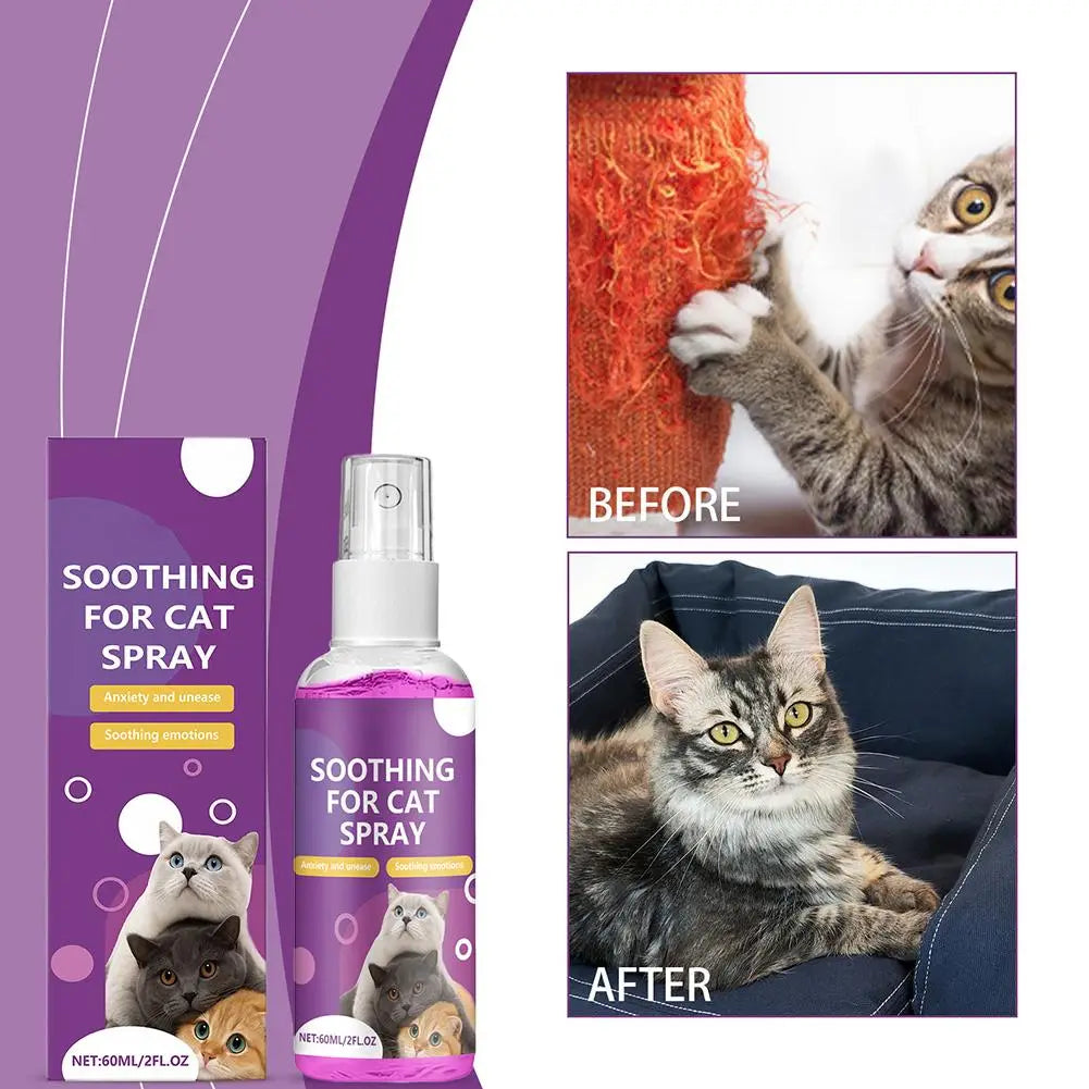 Cat Calming Spray for Instant Anxiety Relief