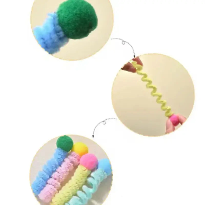 Cat Spring Toy for Daily Hunting and Active Exercise