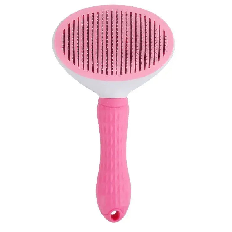 Pet Dog Brush Cat Comb Self Cleaning Pet Hair Remover Brush For Dogs Cats Grooming Tools Pets Dematting Comb Dogs