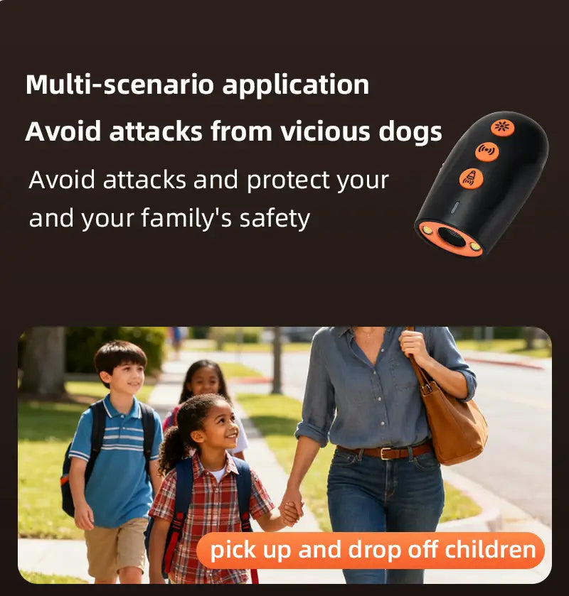 Dog Bark Control Device with LED for Quiet Homes