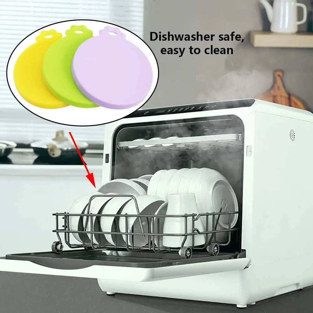 Airtight Silicone Can Lids Keep Food Fresh Longer