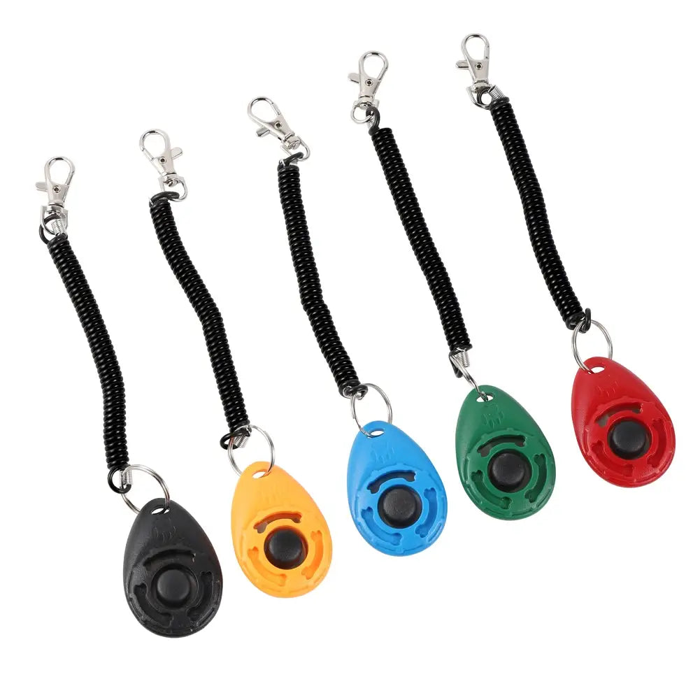 Pet Training Clicker with Wrist Strap for Fast Obedience